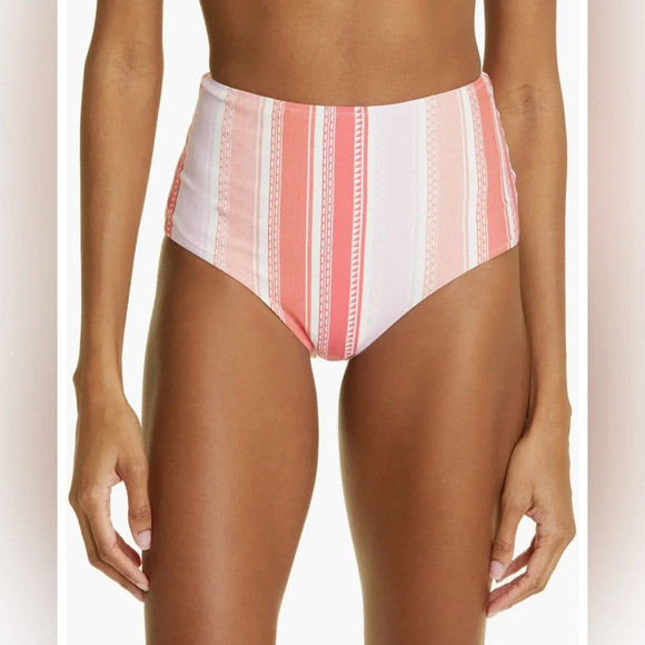 Lemlem Eshal High Waist Bikini Bottoms - Picture 1 of 10